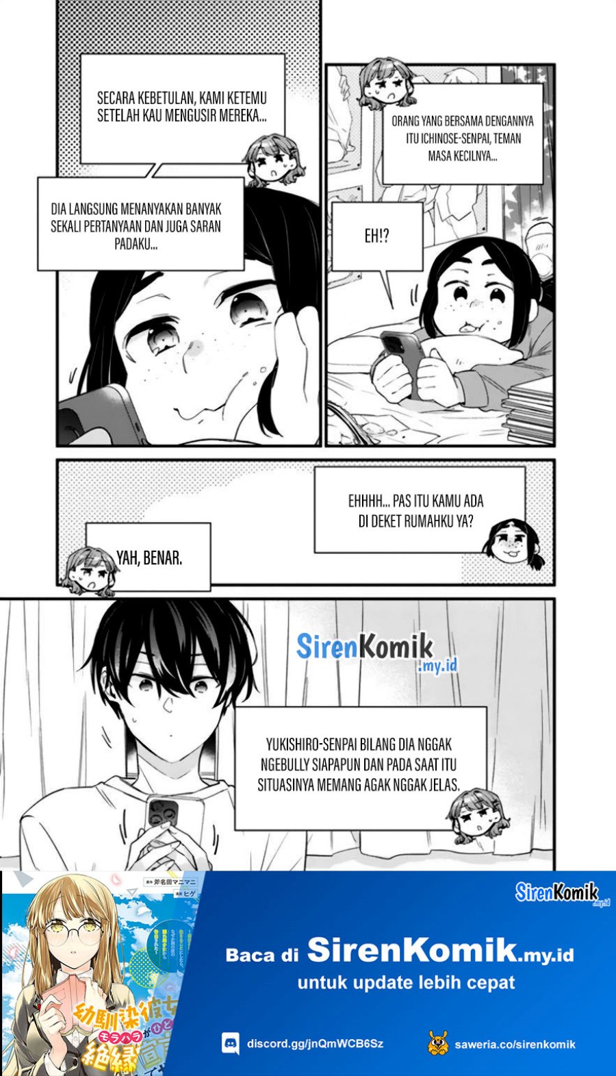 Osananajimi Kanojo No Morahara Ga Hidoin De Zetsuen Sengen Shite Yatta Chapter 17