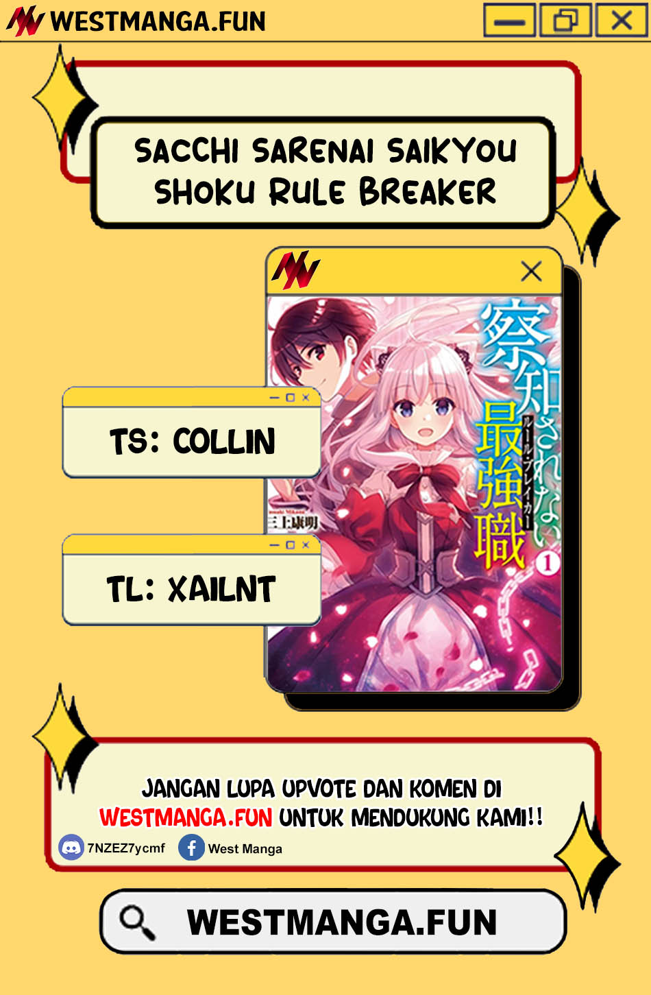 Sacchi Sarenai Saikyou Shoku Rule Breaker Chapter 38