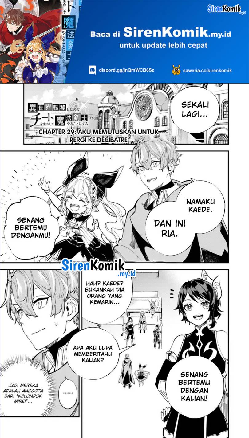 Isekai Cheat Magic Swordsman Chapter 29