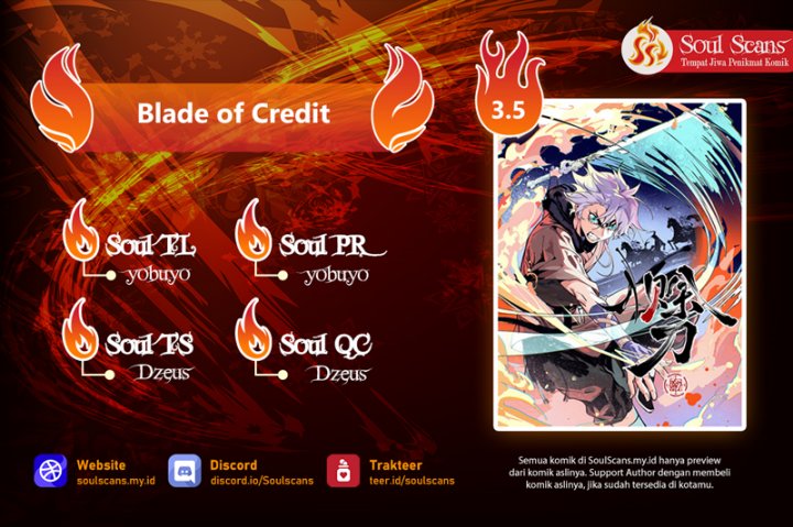 Blade Of Credit Chapter 3.5