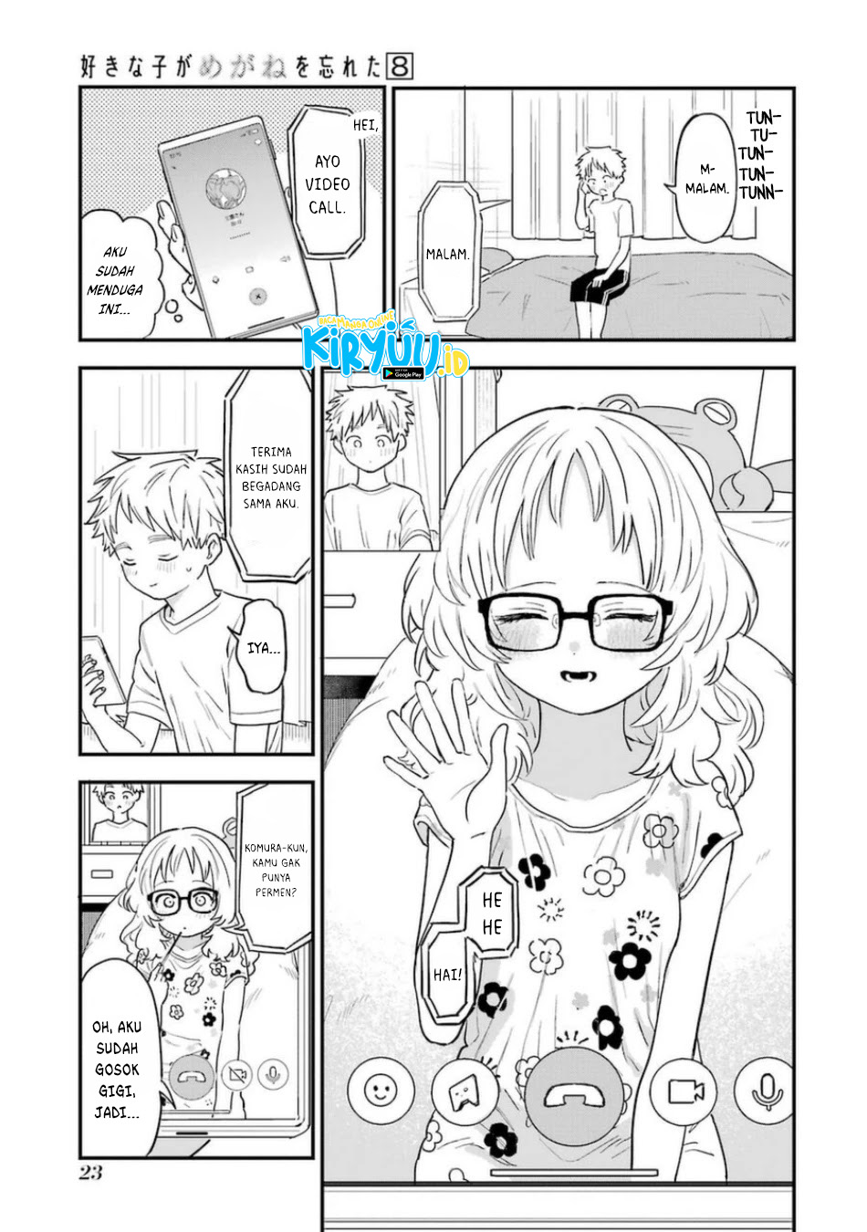 Sukinako Ga Megane Wo Wasureta Chapter 76