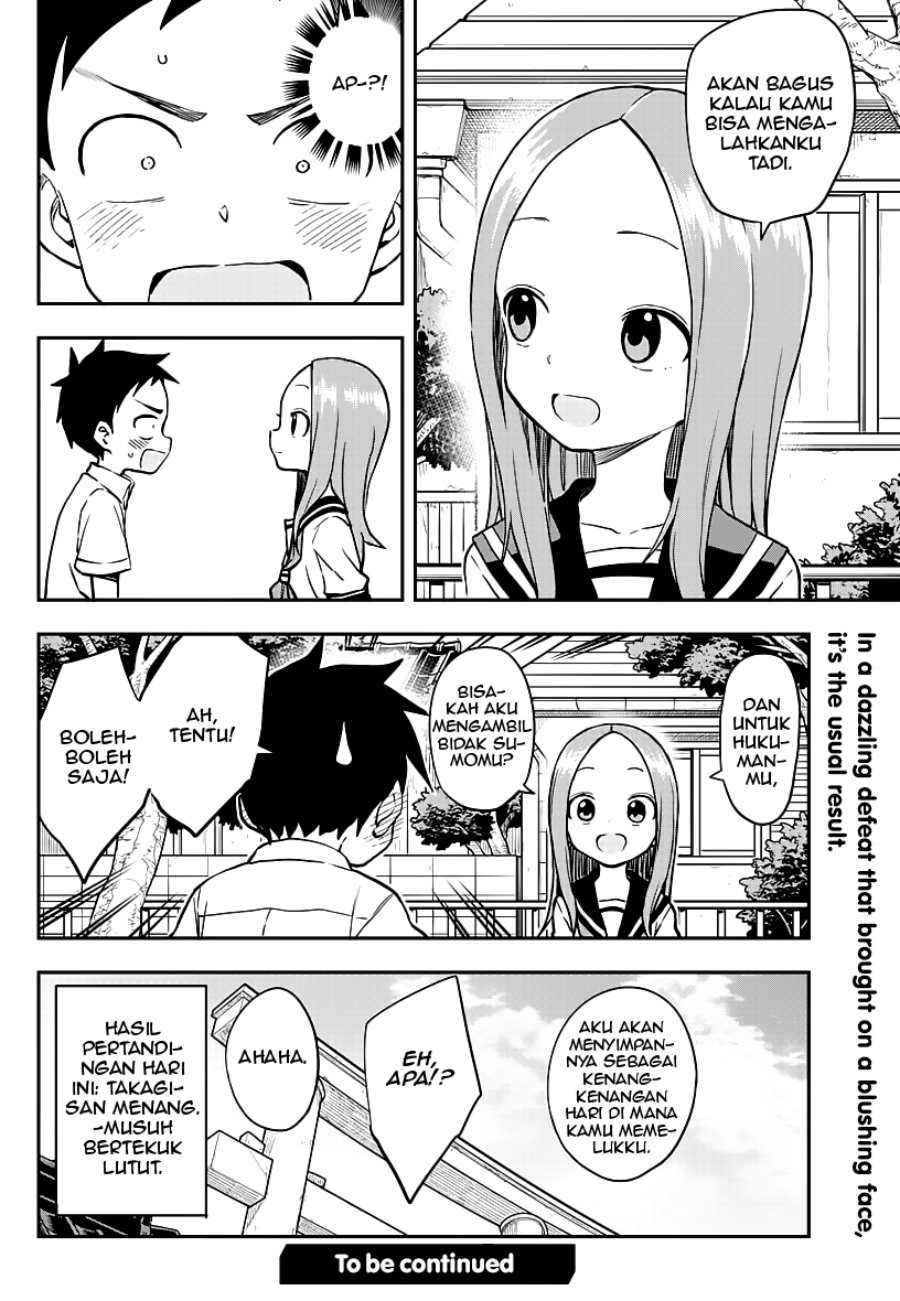 Karakai Jouzu No Takagi-san Chapter 162