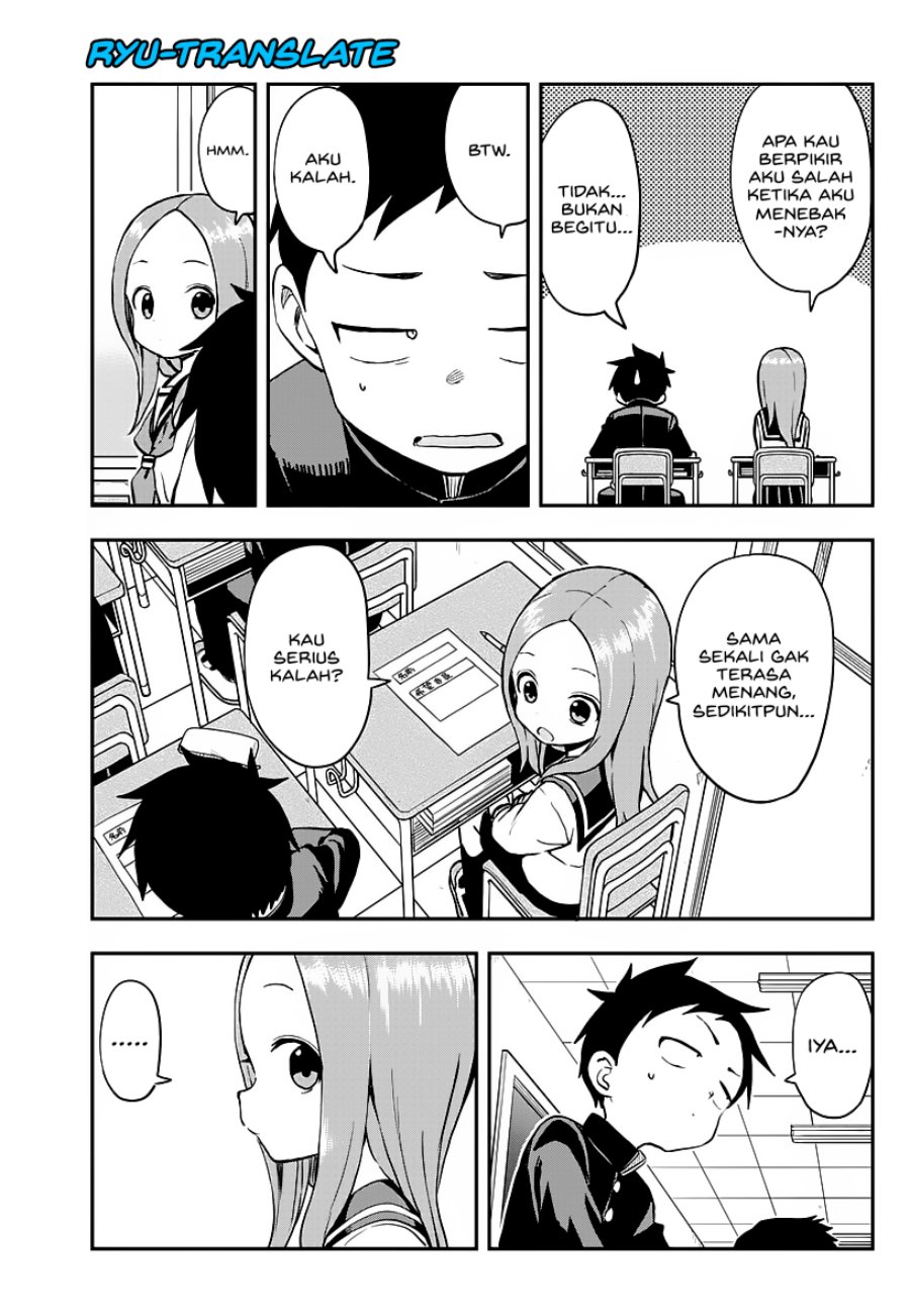 Karakai Jouzu No Takagi-san Chapter 166