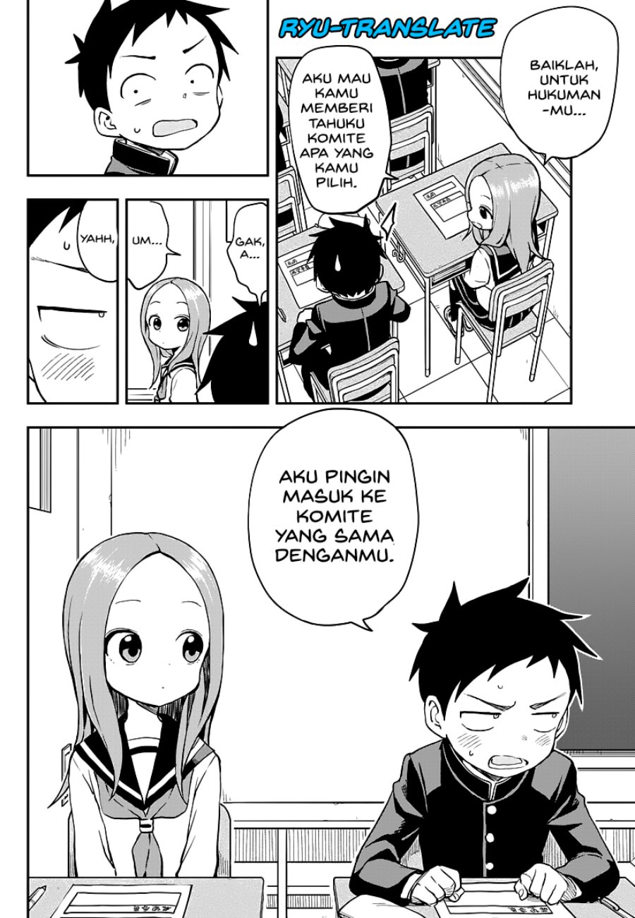 Karakai Jouzu No Takagi-san Chapter 166