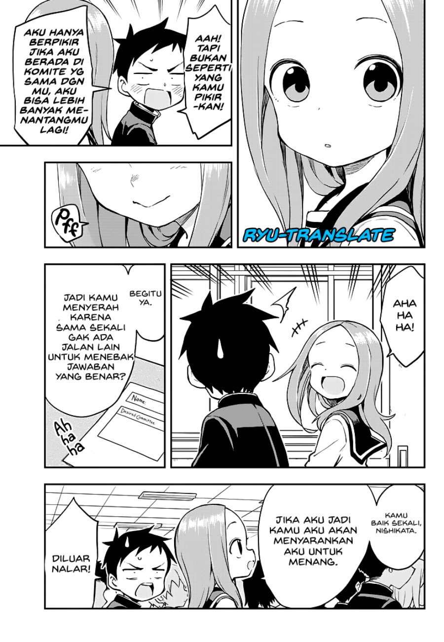 Karakai Jouzu No Takagi-san Chapter 166