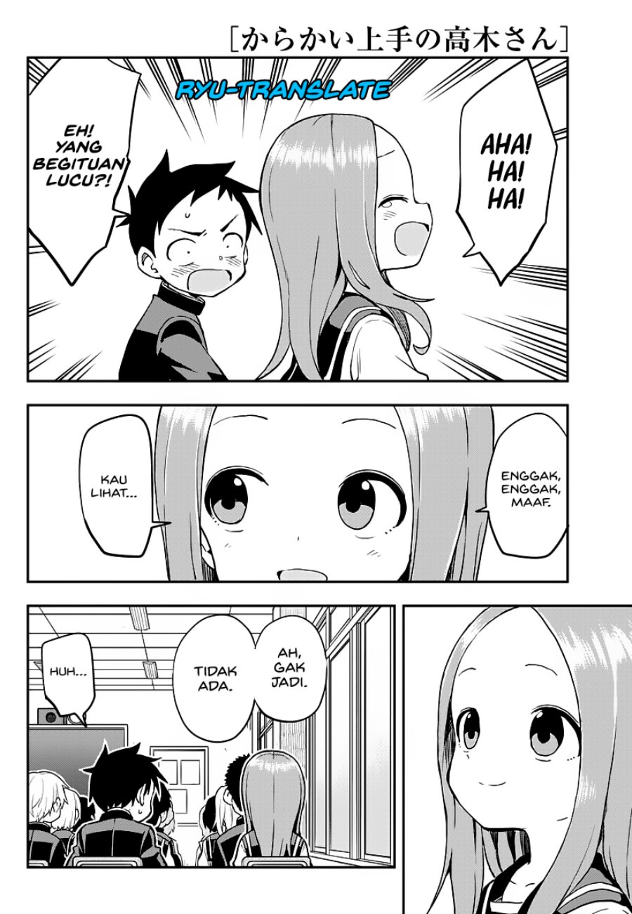 Karakai Jouzu No Takagi-san Chapter 166