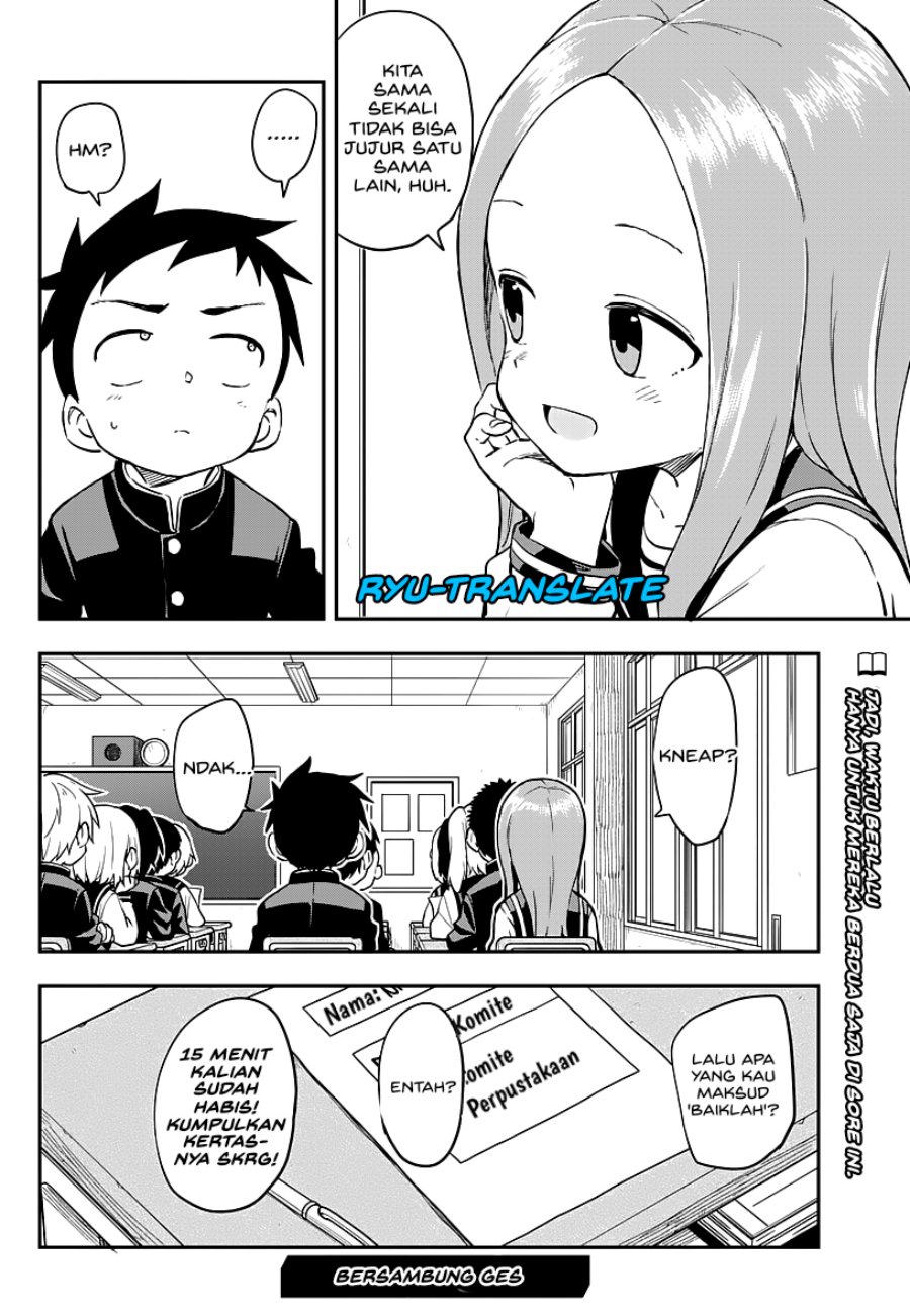 Karakai Jouzu No Takagi-san Chapter 166