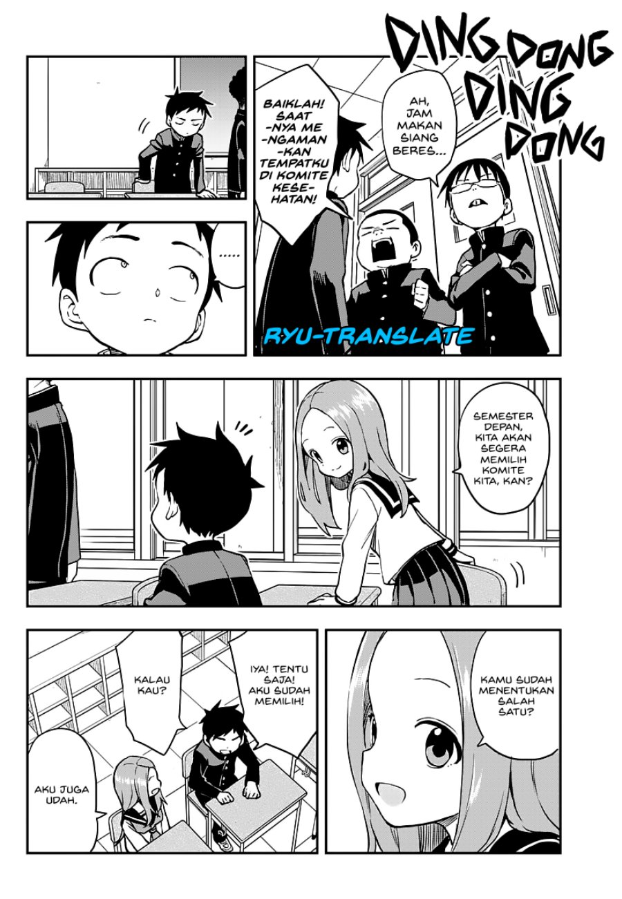 Karakai Jouzu No Takagi-san Chapter 166