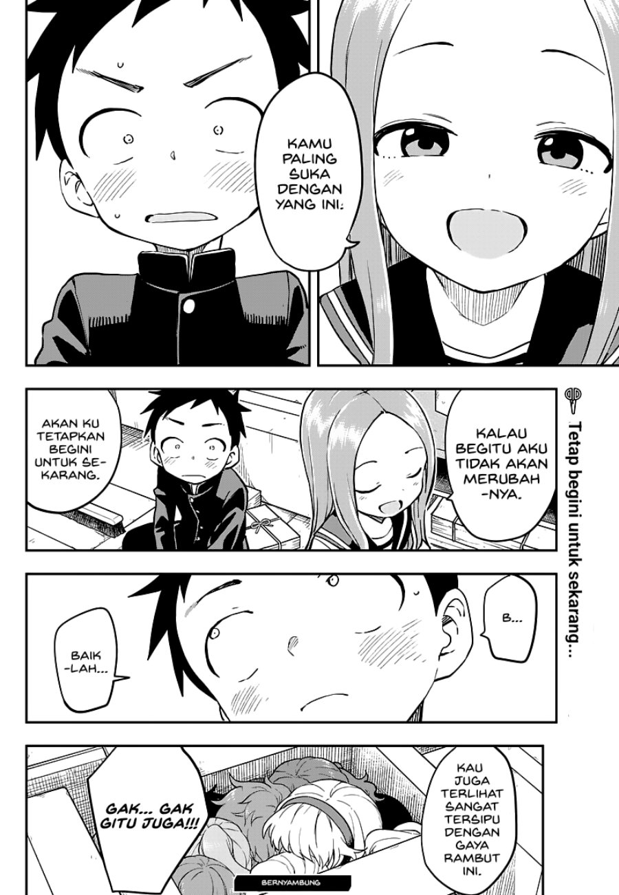 Karakai Jouzu No Takagi-san Chapter 167