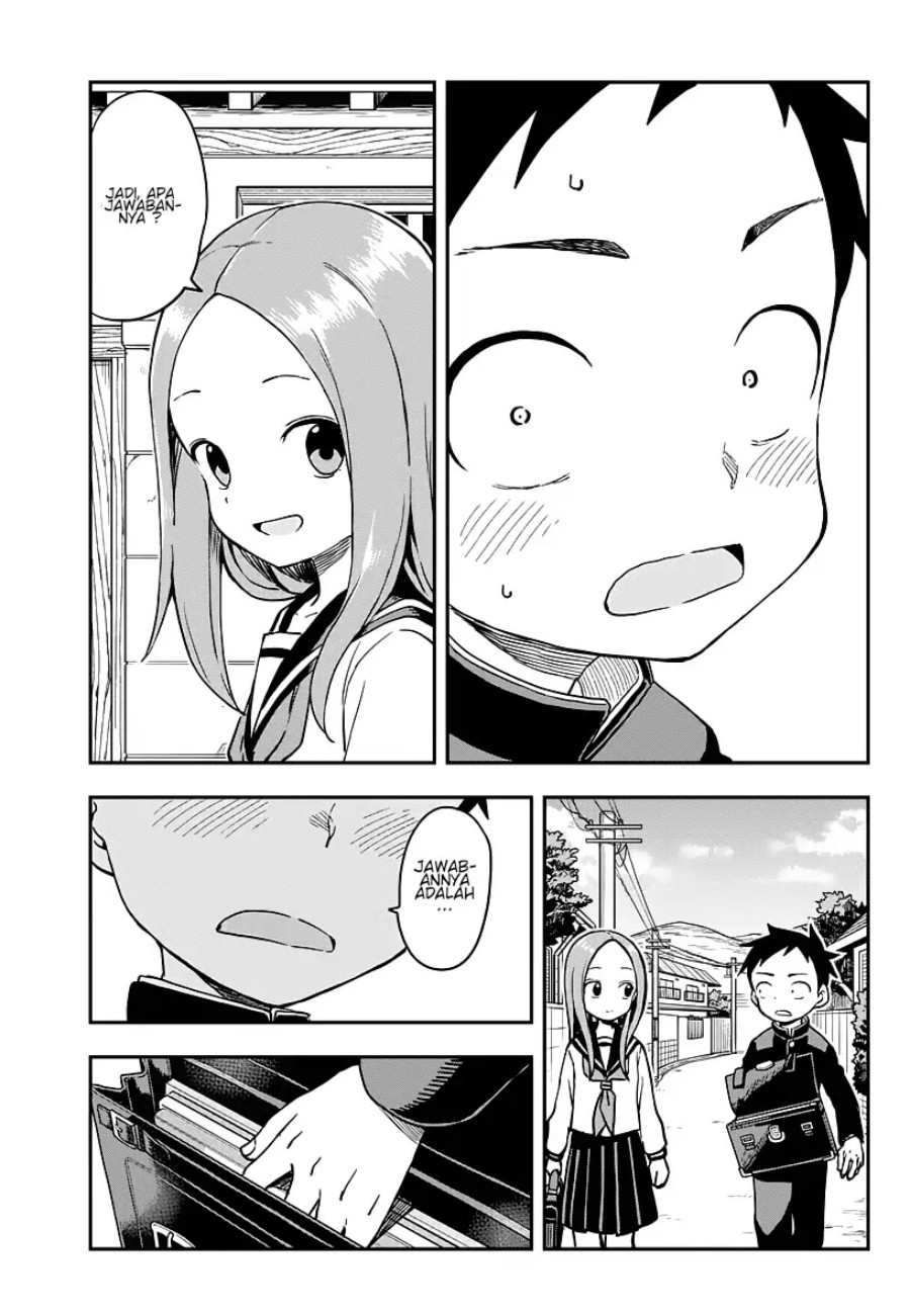 Karakai Jouzu No Takagi-san Chapter 168