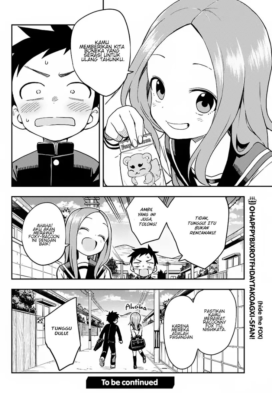 Karakai Jouzu No Takagi-san Chapter 168