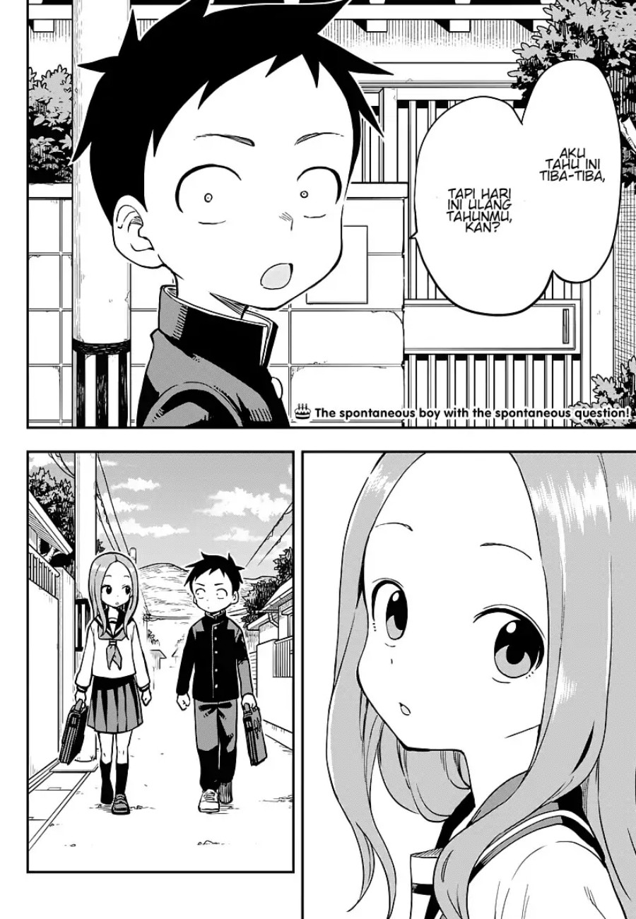 Karakai Jouzu No Takagi-san Chapter 168