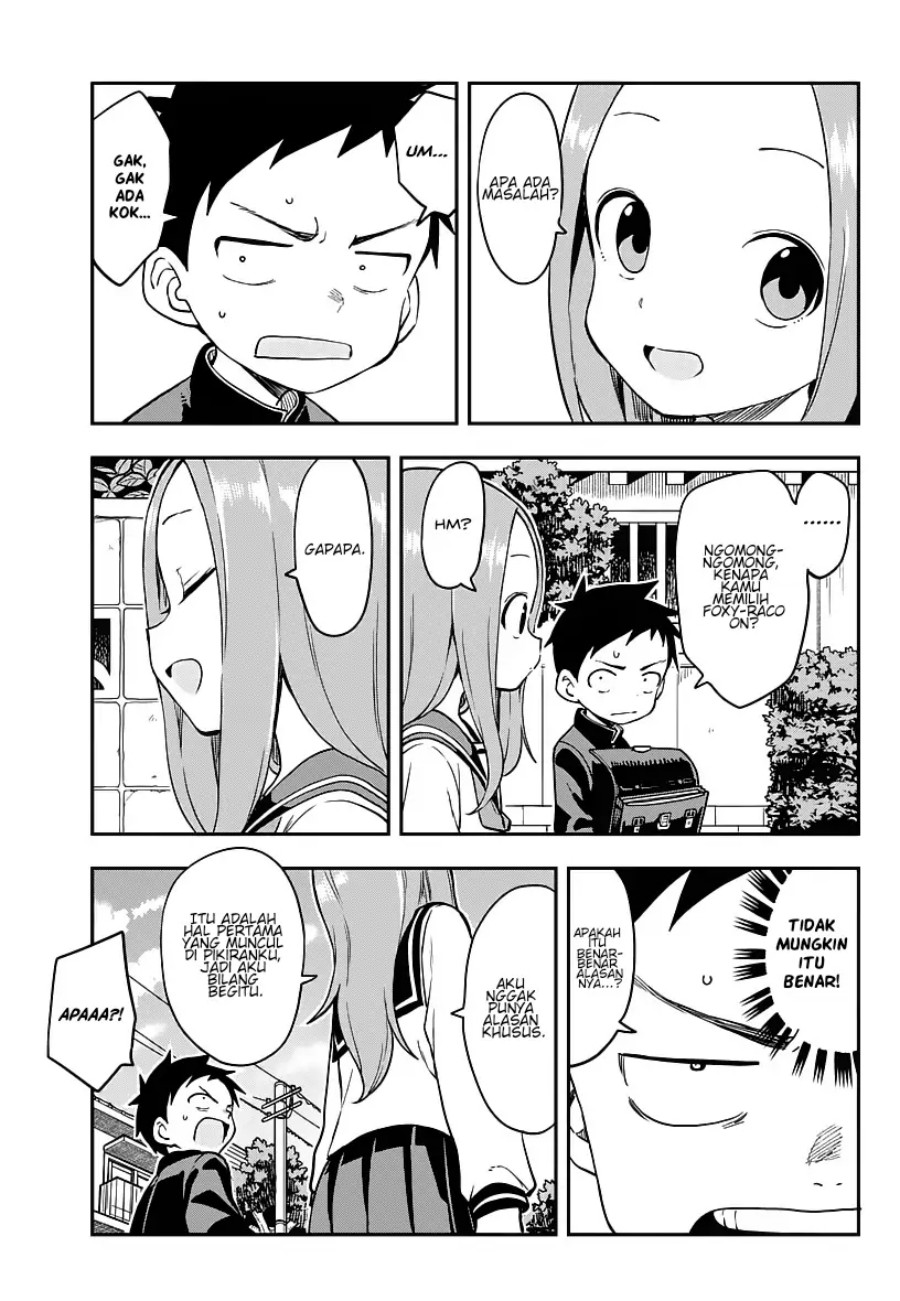 Karakai Jouzu No Takagi-san Chapter 168