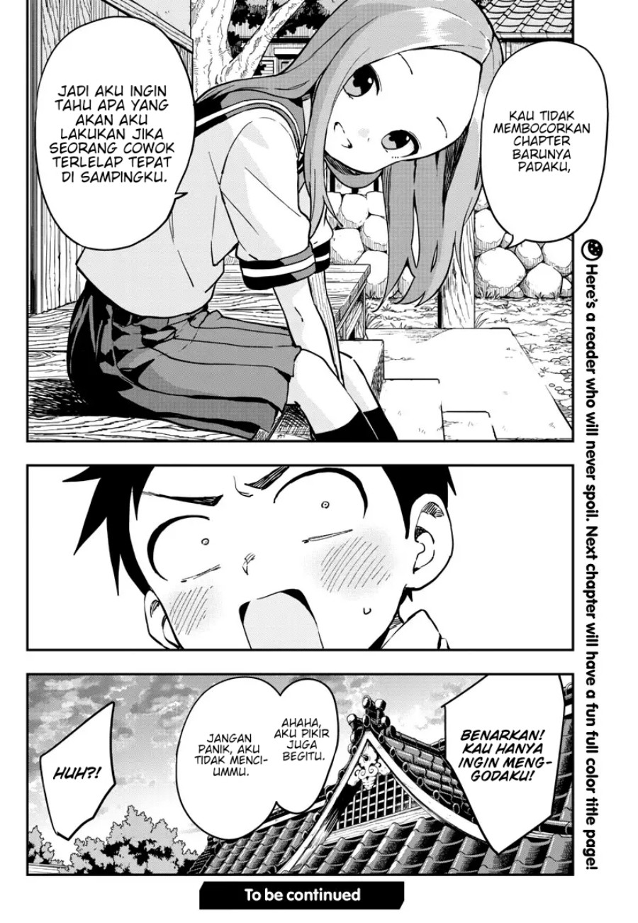 Karakai Jouzu No Takagi-san Chapter 172