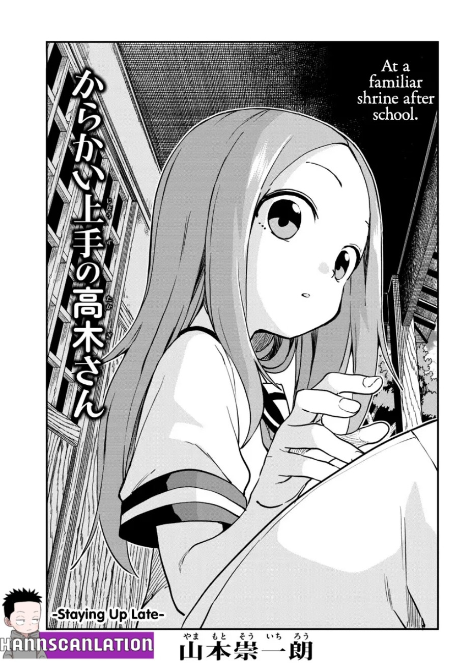 Karakai Jouzu No Takagi-san Chapter 172